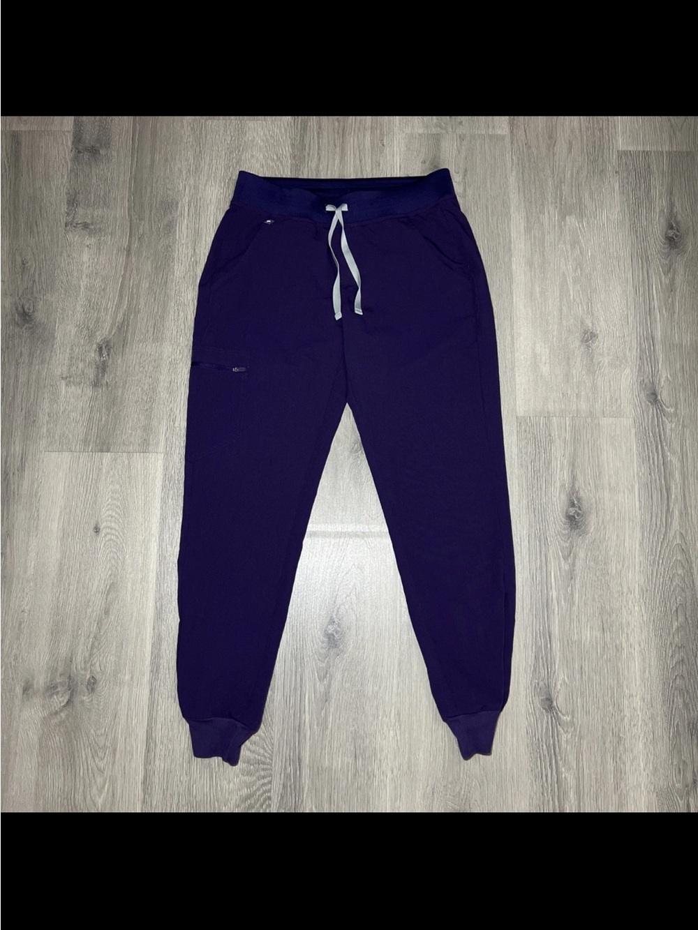 Figs Men's Purple Drawstring Jogger Pants